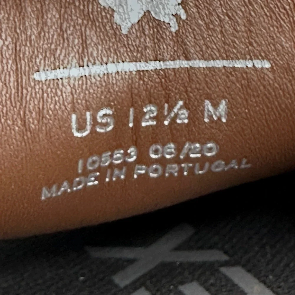 Wolf & Shepherd Crossover Derby Shoes Mens 12.5 Brown Leather Made‎ in Portugal